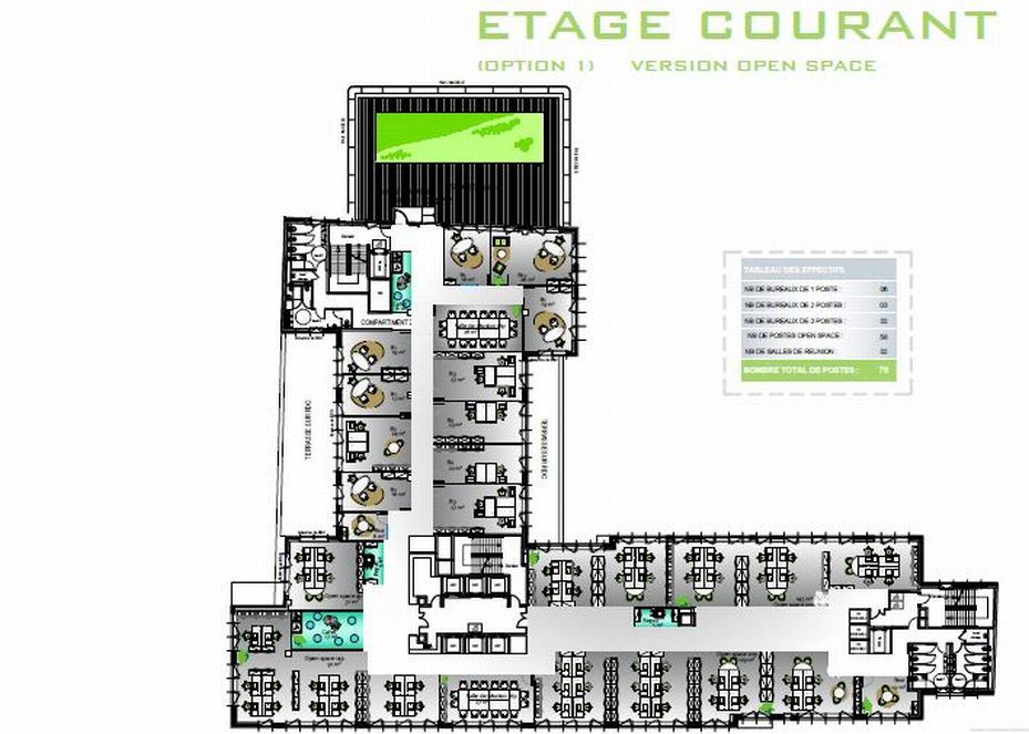 Bureau Malakoff 4608m² Location bureau Malakoff Hauts-de-Seine OLBUR2103501 8